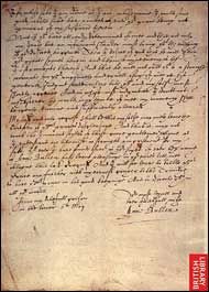 dopis Anny Boleynové Jindřichovi z vězení z Toweru